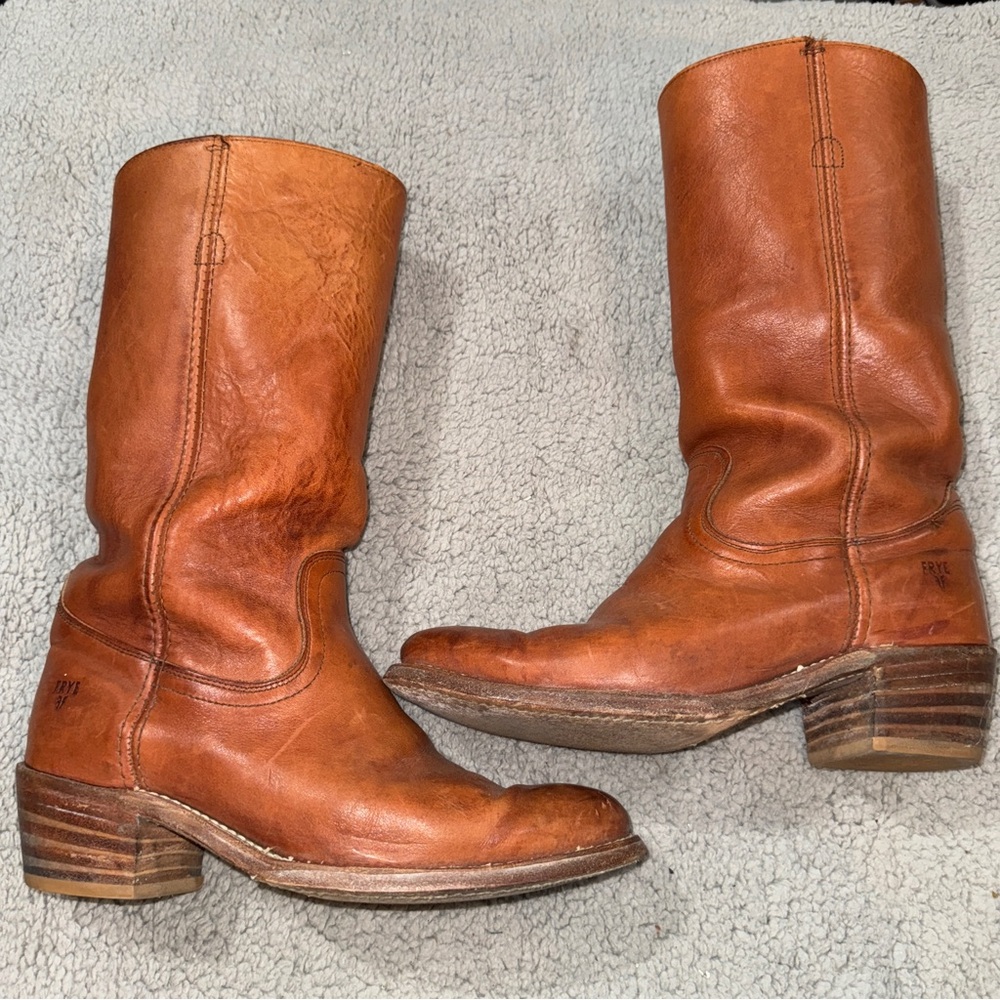 Frye Men's Brown Leather Boots
